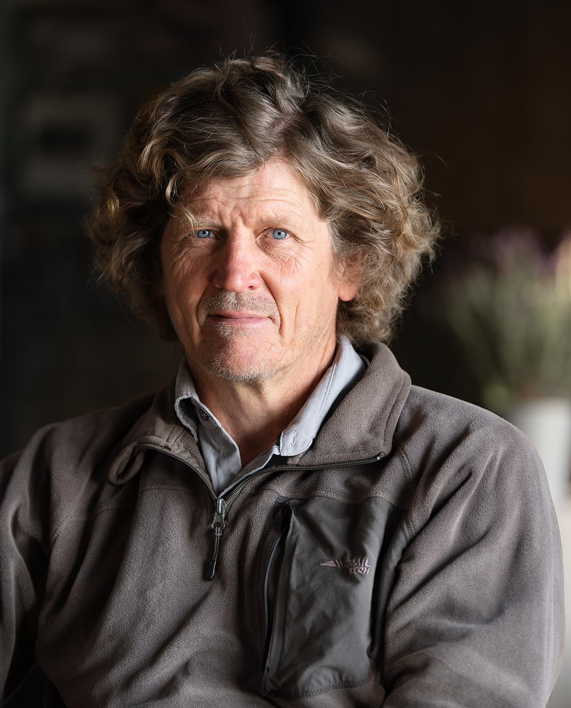 Portrait of a man in window light