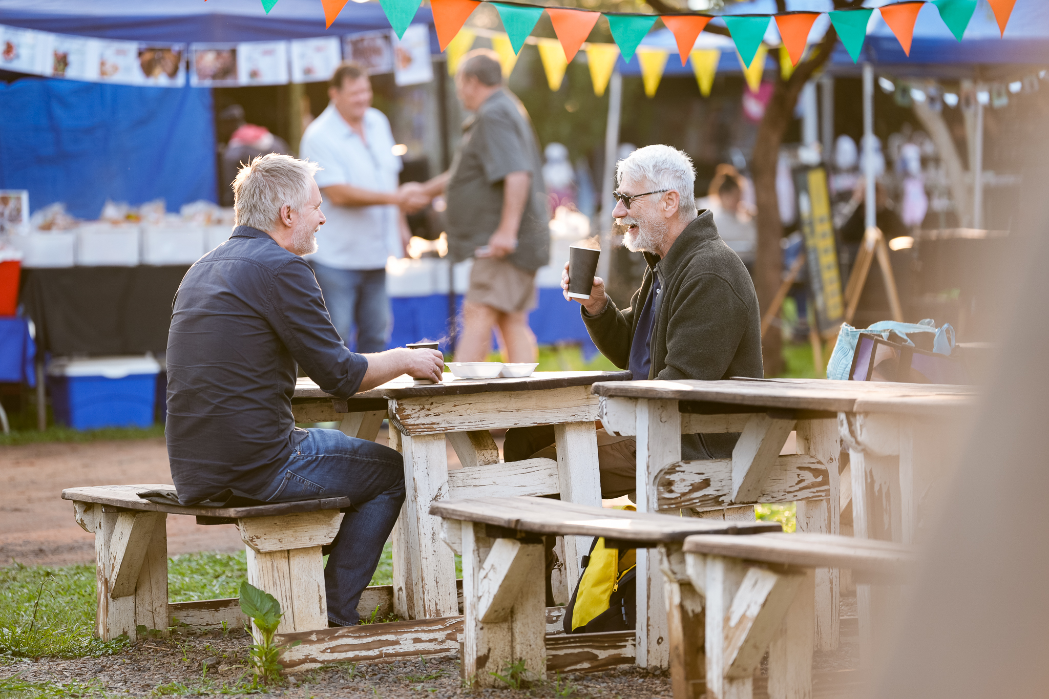 A scene from a market