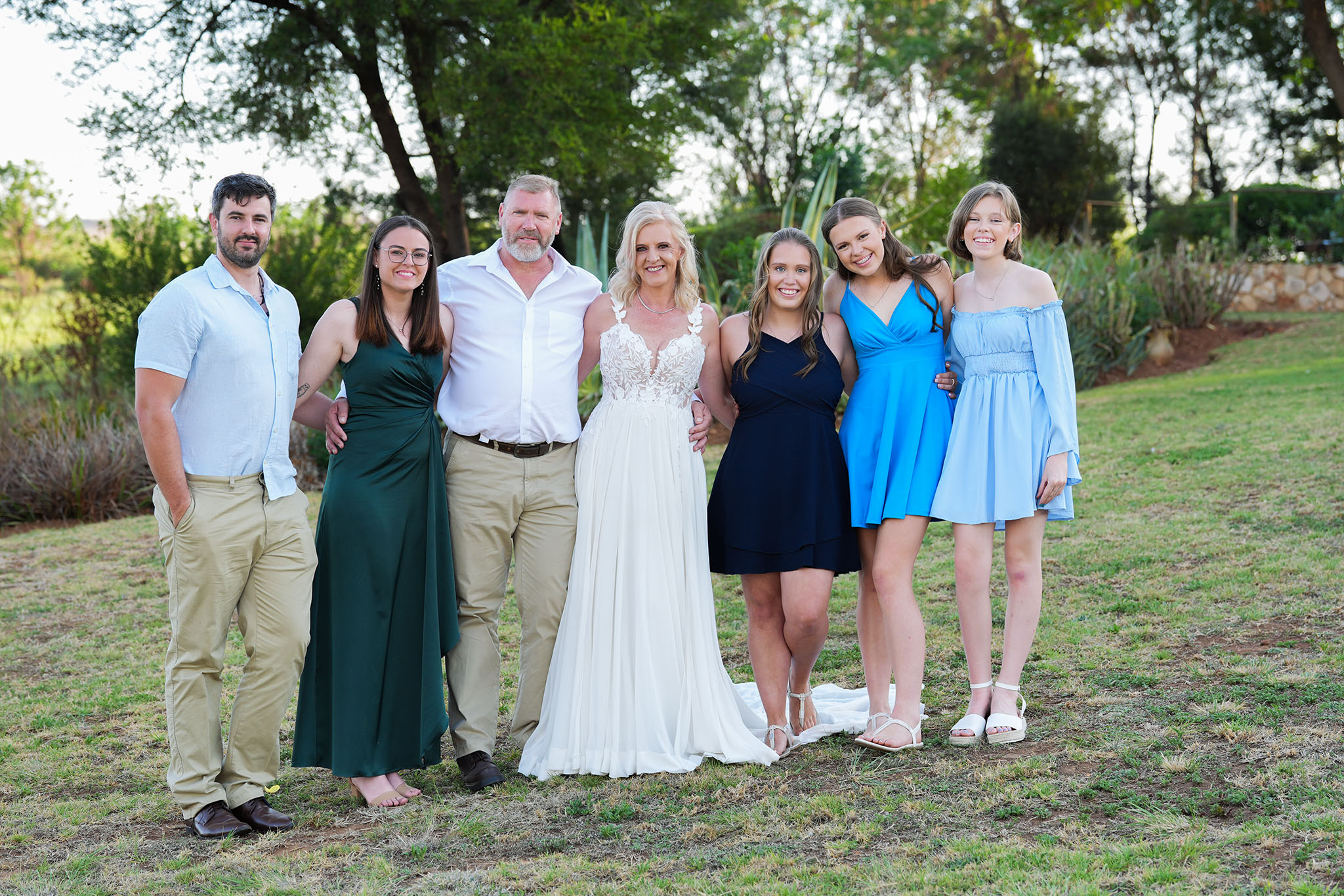 Awedding party at Bronkhorstspruit dam