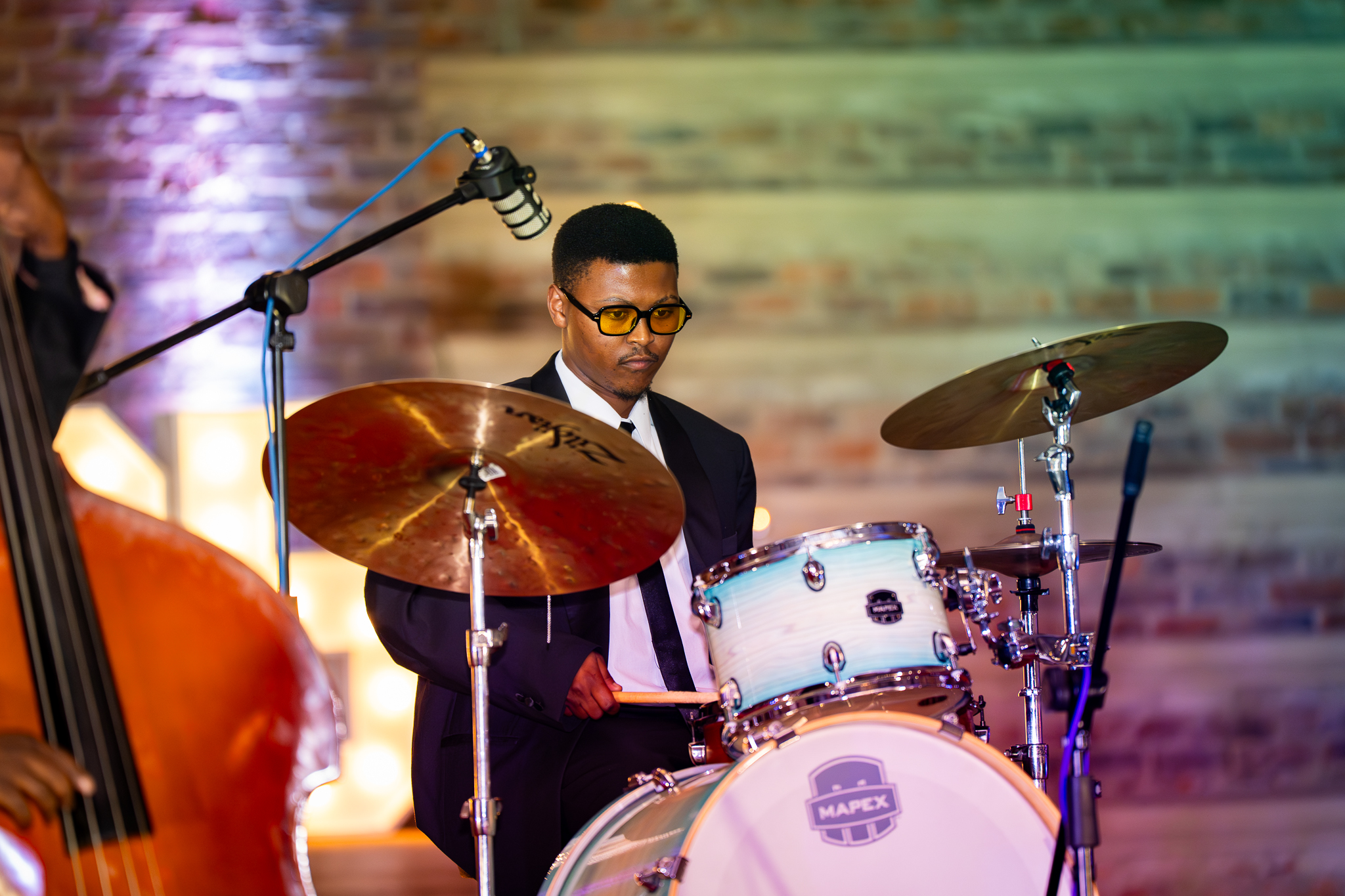 Portrait of a jazz musician