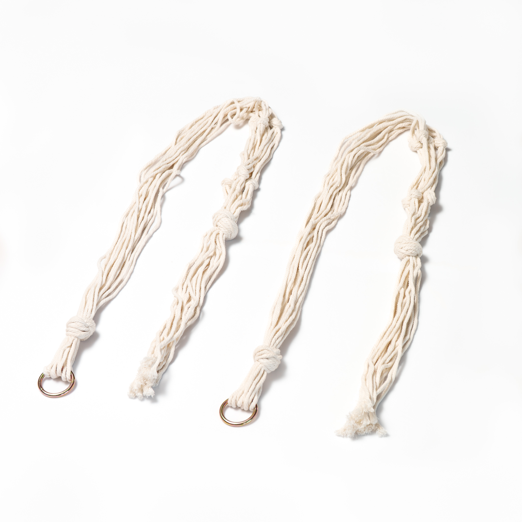 Macrame product image on white background