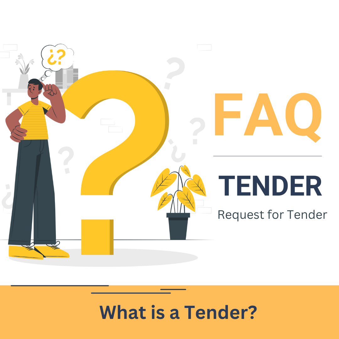 Faq white instagram post for audience questions  tender 