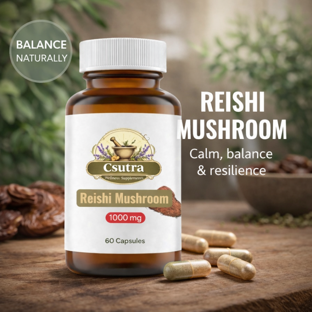 Reishi Mushroom: The Ancient Secret for Stress, Sleep & Immunity 🍄