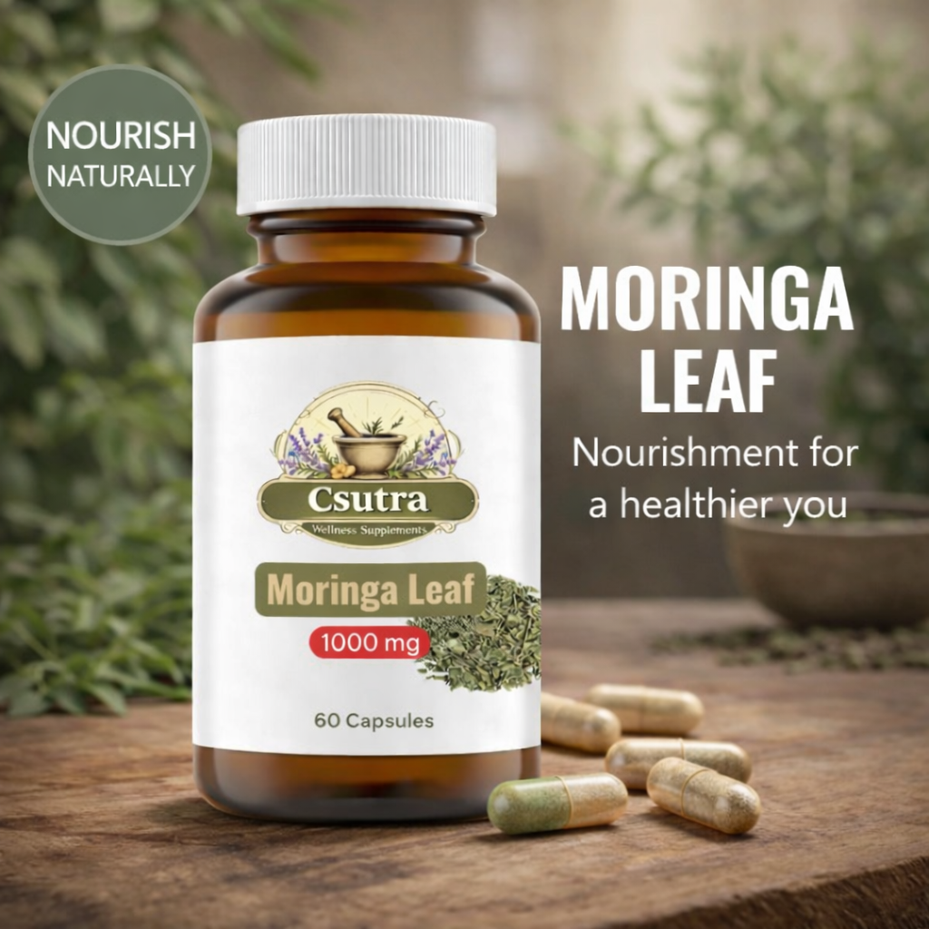 Moringa: The Nutrient-Dense Superleaf for Energy, Immunity & Wellness