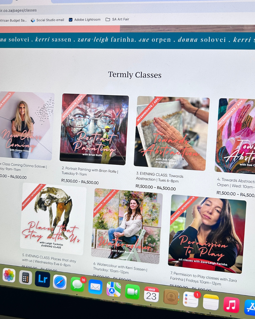 New Art Classes for Term 2!