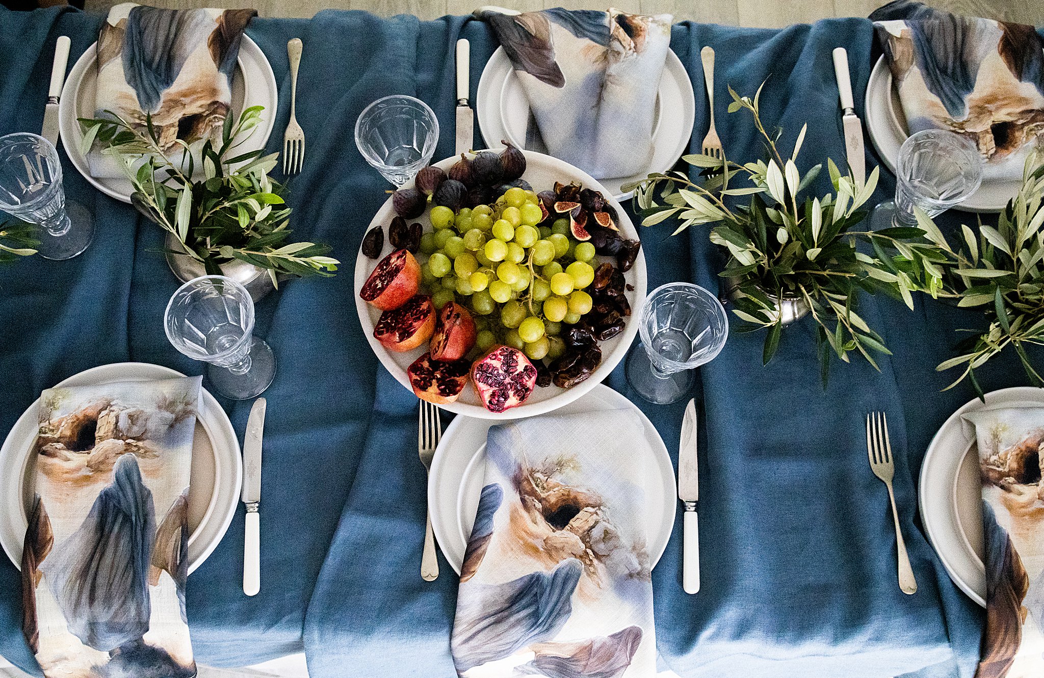 An Easter Table in Linen