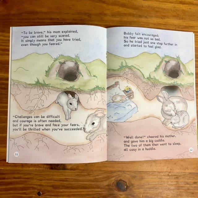 The Courage Tunnel Once Upon a Rhyme When it comes to courage, we sometimes just need a