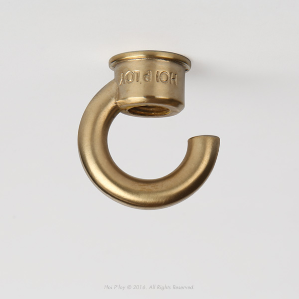 Open Brass Handy Hook Hoi P'loy The Brass Plated Handy Hook is an