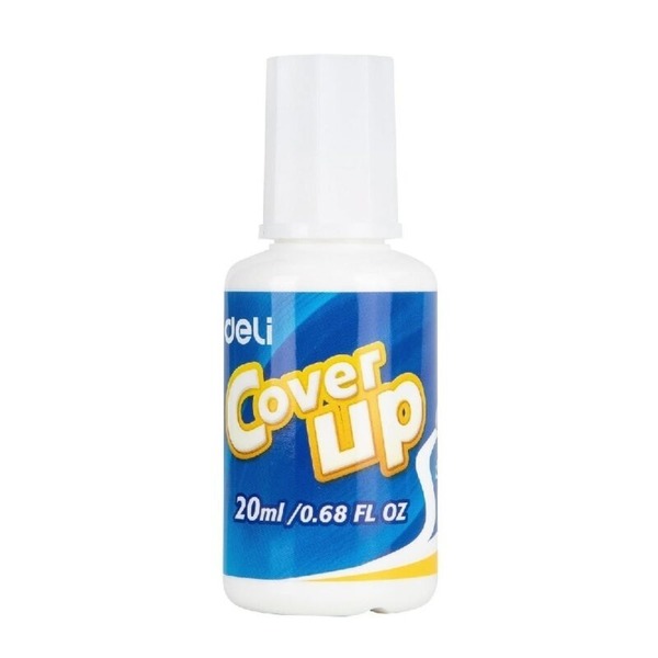 Deli Cover Up Correction Fluid Brush, 20ml