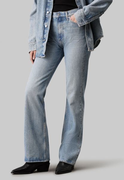 CALVIN KLEIN Authentic Boot Cut High Waisted Denim