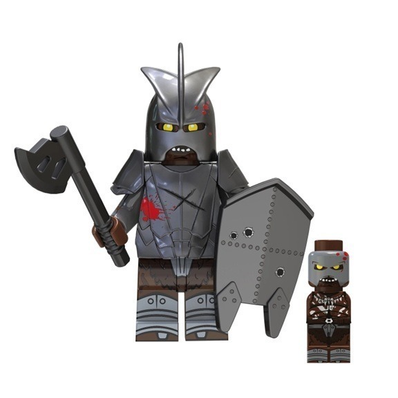 Uruk-hai Orc - Axe and Shield