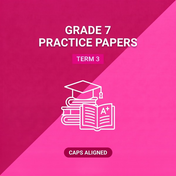 Grade 7 Term 3 Practice Papers