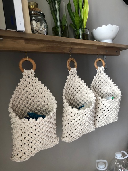 Macramé Storage Basket Small