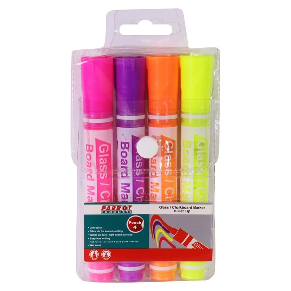 Parrot Glass / Chalk Board Marker wallet 4