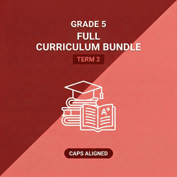 Grade 5 Full Curriculum Bundle Term 2 (CAPS Aligned)