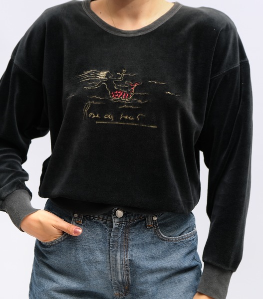 Sonia Rykiel Velvet Sweater