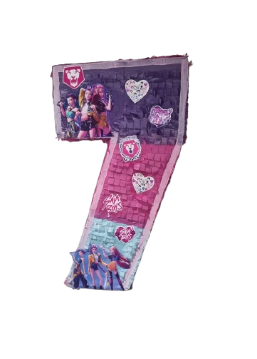 Kpop Number Pinata