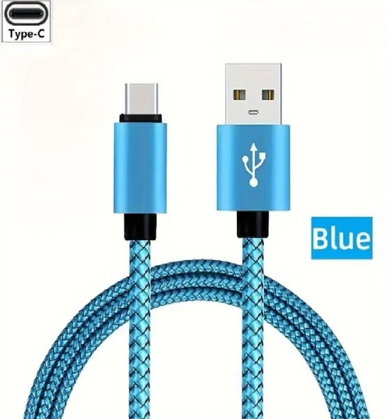 USB TYPE - C Fast charging cable (2 meter Braided)