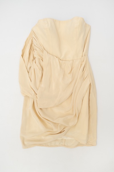 ZIMMERMAN Silk Strapless Mini Dress