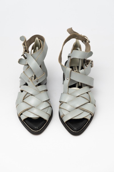 ACNE STUDIOS Pre-Owned Lenna Leather Sandals
