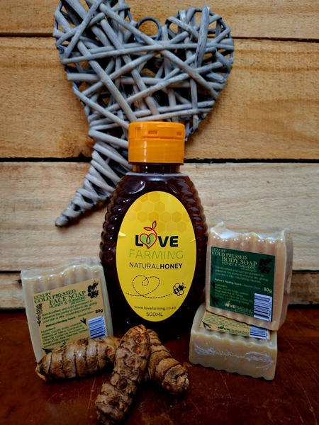 Cold-Pressed Face Soap with Honey