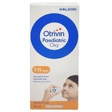 OTRIVIN PAEDIATRIC NOSE DROPS 10ML