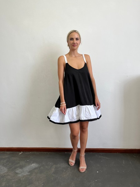 GIANNA DRESS BLACK [mini]