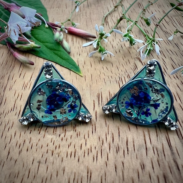 Earrings - Triangular