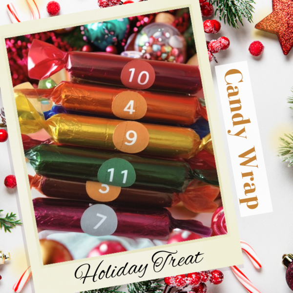 Wrap | Holiday Treat Candy Wrap