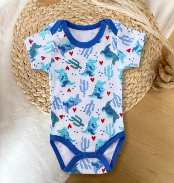 Cactus & Dinosaur Onesie