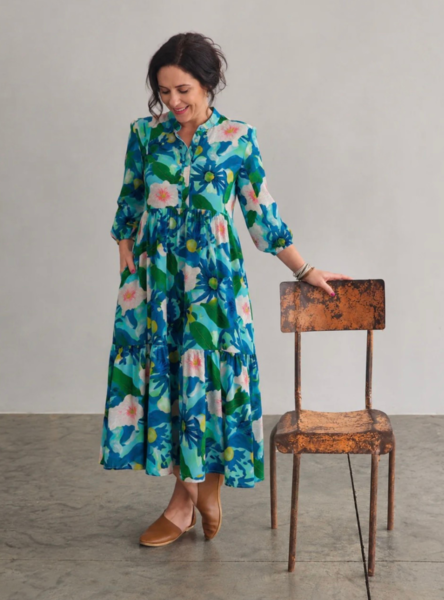 Gianni Dress Lagoon