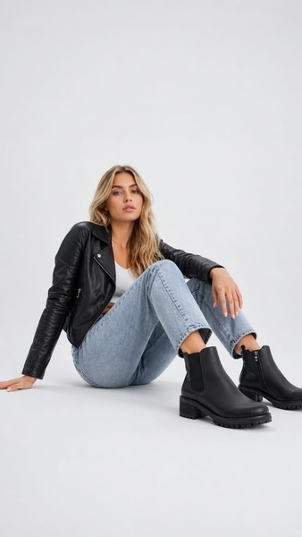 Savoy ~ Arzu ~ Black (Size 5, 6, 7, 8)