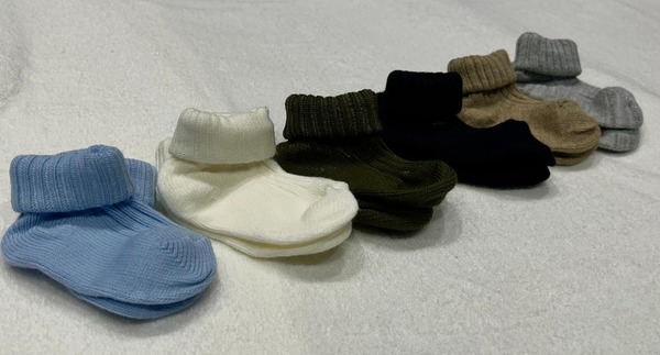 Soft Steps Baby Ribbed Socks
