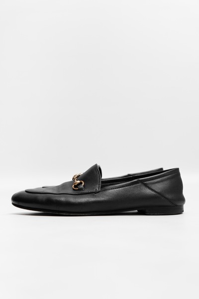 Leather Horsebit Loafers