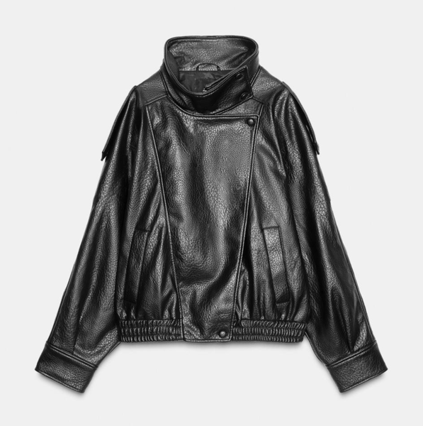 ZARA Faux Leather Jacket