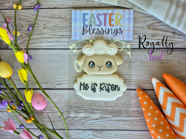 He is Risen Cookie