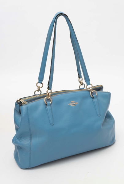 COACH Vintage Christie Carryall Satchel Blue
