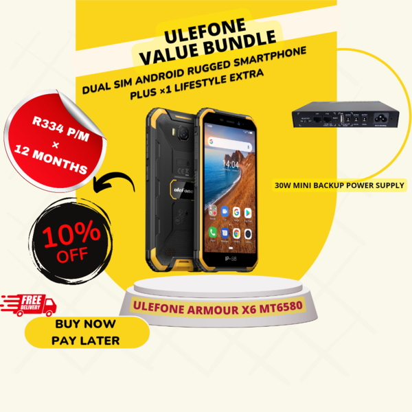 ULEFONE ARMOUR X6 + 1 LIFESTYLE EXTRA