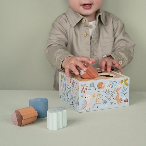 Little Dutch Wooden Shape Sorter - Forest Friends