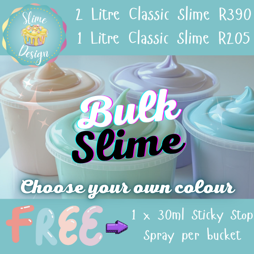 Bulk Slime (Classic): 1 and 2 Litre Tubs