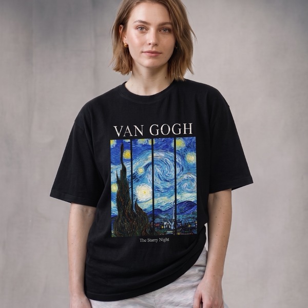 STARRY NIGHT VAN GOGH T-SHIRT