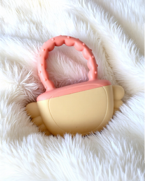 Silicone Baby Teether & Ice Cream Mold