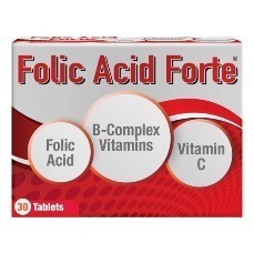 FOLIC ACID FORTE TABLETS - 30