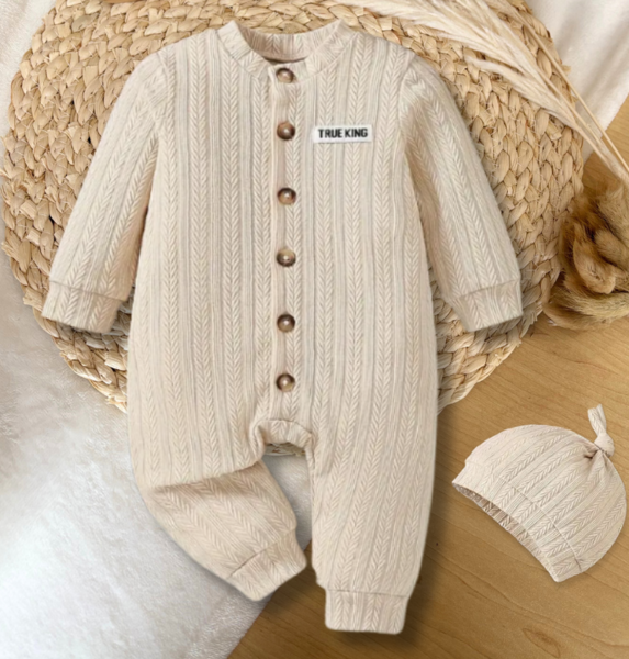 Wheat Pattern Texture Onesie