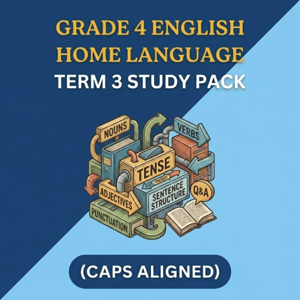 Grade 4 English Home Language Term 3 (CAPS Aligned)