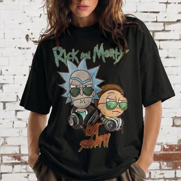 Rick and Morty Get Swifty Classic T-Shirt