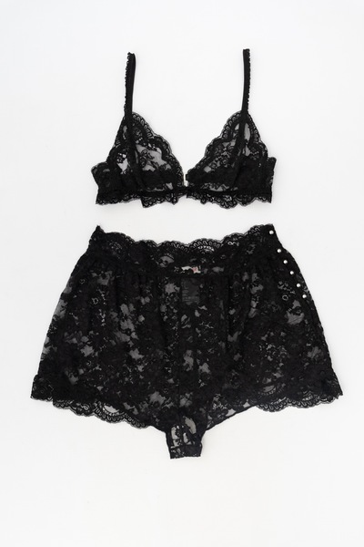 Rabanne x H&M Lace Shorts & Bralette Set