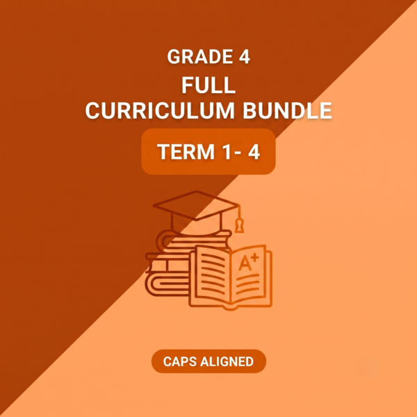 Grade 4 Full Curriculum Bundle Term 1-4