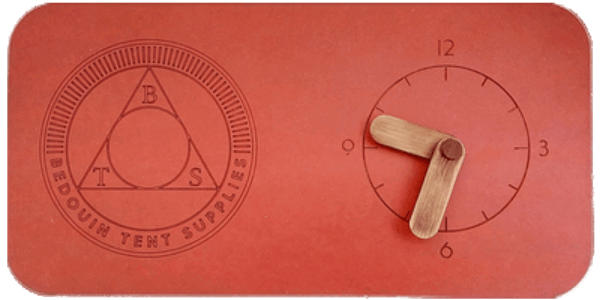 Forescolor MDF Logo Desk Clock