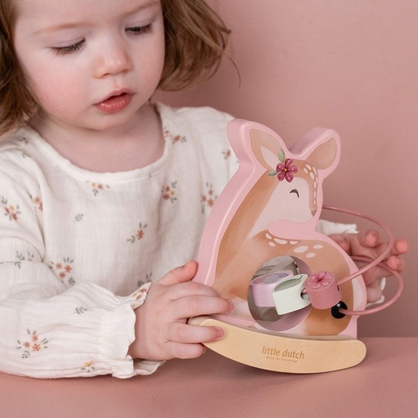 Little Dutch Rocking Deer Activity Spiral - Fairy Garden